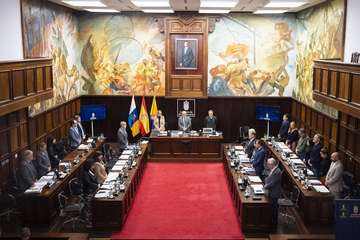 Pleno del Cabildo de Gran Canaria sobre el estado de la Isla/TA.